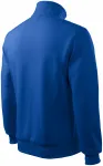 Felpa da uomo semplice senza cappuccio, blu reale Felpa da uomo semplice senza cappuccio, blu reale