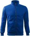 Felpa da uomo semplice senza cappuccio, blu reale Felpa da uomo semplice senza cappuccio, blu reale