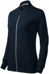 Felpa donna con tasche nascoste, blu scuro Felpa donna con tasche nascoste, blu scuro