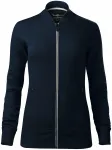 Felpa donna con tasche nascoste, blu scuro Felpa donna con tasche nascoste, blu scuro