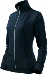 Felpa donna senza cappuccio, blu scuro Felpa donna senza cappuccio, blu scuro