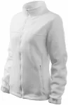 Giacca in pile da donna, bianco Giacca in pile da donna, bianco