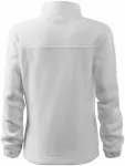 Giacca in pile da donna, bianco Giacca in pile da donna, bianco