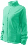 Giacca in pile da donna, menta