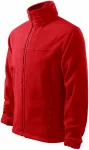 Giacca in pile da uomo, rosso Giacca in pile da uomo, rosso
