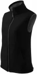 Gilet aderente da donna, nero