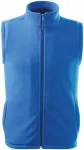 Gilet in pile classico, azzurro Gilet in pile classico, azzurro