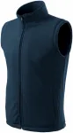 Gilet in pile classico, blu scuro