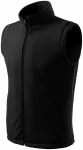 Gilet in pile classico, nero