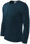 Maglietta a manica lunga da uomo, blu scuro