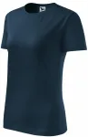 Maglietta classica da donna, blu scuro