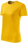 Maglietta classica da donna, giallo Maglietta classica da donna, giallo