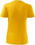 Maglietta classica da donna, giallo Maglietta classica da donna, giallo