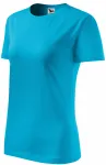 Maglietta classica da donna, turchese