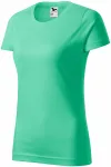 Maglietta semplice da donna, menta