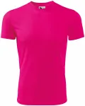 Maglietta sportiva per bambini, rosa neon