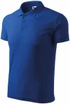 Polo ampia da uomo, blu reale