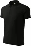 Polo ampia da uomo, nero