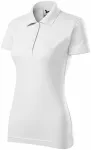 Polo donna slim fit, bianco