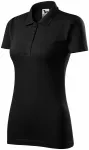 Polo donna slim fit, nero Polo donna slim fit, nero