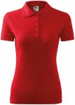 Polo elegante da donna, rosso Polo elegante da donna, rosso