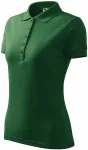 Polo elegante da donna, verde bottiglia