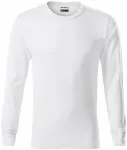 T-shirt a maniche lunghe da uomo resistente, bianco T-shirt a maniche lunghe da uomo resistente, bianco