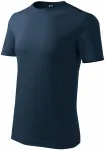 T-shirt classica da uomo, blu scuro
