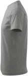T-shirt classica da uomo, marmo grigio scuro T-shirt classica da uomo, marmo grigio scuro