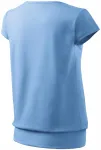 T-shirt da donna alla moda, cielo blu