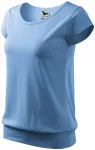 T-shirt da donna alla moda, cielo blu