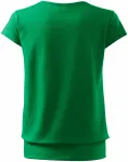T-shirt da donna alla moda, erba verde