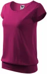 T-shirt da donna alla moda, fucsia