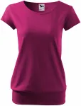 T-shirt da donna alla moda, fucsia