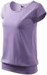 T-shirt da donna alla moda, lavanda