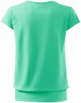 T-shirt da donna alla moda, menta