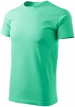 T-shirt semplice da uomo, menta