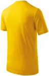 T-shirt semplice per bambini, giallo T-shirt semplice per bambini, giallo