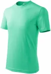 T-shirt semplice per bambini, menta